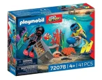 Playmobil® Action Heores 72078 Policejní potápěč s pokladem