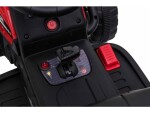 Mamido Elektrický traktor s vlečkou T2 červený 12V7Ah EVA kola