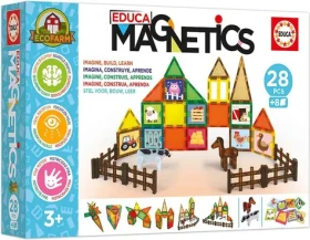 EDUCA Magnetická stavebnice Magnetics EKO Farma