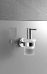 GROHE - Essentials Dávkovač tekutého mýdla s držákem, chrom 40448001
