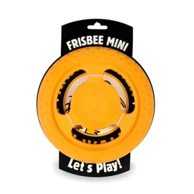 KIWI WALKER Létající disk (frisbee) Mini oranžová, 16 cm / TPR pěna / plovoucí (TPR-823)