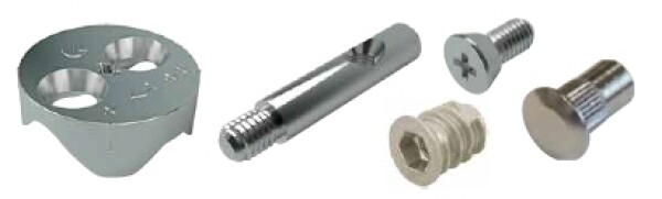 Italiana Ferramenta VIS postelový spoj (283322)