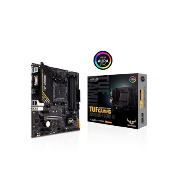 ASUS MB Sc AM4 TUF GAMING A520M-PLUS II, AMD A520, 4xDDR4, 1xDP, 1xHDMI, VGA, mATX EDF_431405