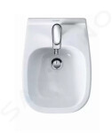 DURAVIT - D-Code Závěsný bidet Compact, bílá 22371500002