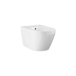 GROHE - Euro Ceramic Závěsný bidet, otvor pro baterii, alpská bílá 102487SH00