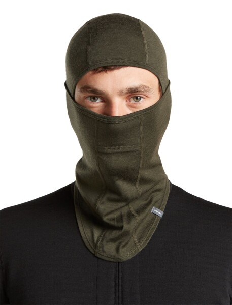 Unisex merino kukla ICEBREAKER Unisex Oasis Balaclava, Dark Loden