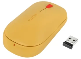 Leitz Cosy teplá žlutá / Bezdrátová myš / Bluetooth 5.0 / až 4000 DPI / 3 tlačítka (65310019)