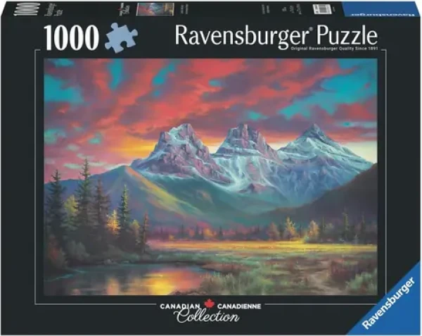 RAVENSBURGER Puzzle Tři sestry, Alberta Canadian Collection