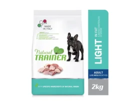 Trainer Natural Weight care Mini drůbeží maso 2kg / Kompletní krmivo pro dospělé psy malých a mini plemen (8059149252667)