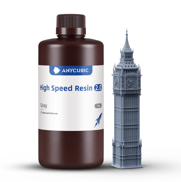 Anycubic High Speed resin šedý 1 kg