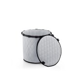 Kryt na úložné koše Reisenthel Homebasket M/L Rhombus light grey