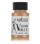 Metalická barva na kůži Cadence Leather Vogue, 50 ml - antique gold, antická zlatá