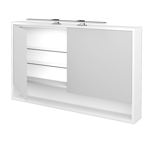 Dřevojas - Dvoudveřová galerka FOCUS GA2OE 120 - M01 Bílá mat 284602