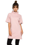 Šaty BeWear B051 Powder Pink 2XL/3XL