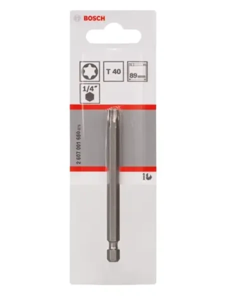BOSCH 2607001660 / Bit T40 / délka 89 mm (2607001660)