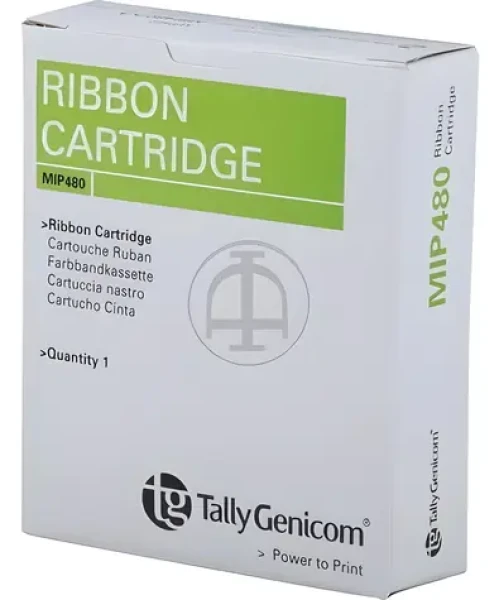 Tally Genicom MIP480KA černá / Páska do tiskárny / pro T 2248 T 2348 / 4 mil. úhozů (MIP480KA)