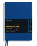 Zápisník New Work Journal Composition B5, Indigo, anglicky