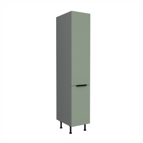 Vysoká potravinová skříňka Aria ANT 40 DK-210 2F Barva korpusu: Antracit, Barva dvířek: SA - Aquamarine AFM