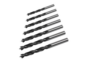 Sada vrtáků do dřeva REBEL RB-1123 7ks - rozbaleno / nekompletní, chybí ø3