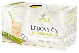 Ledový čaj s citronovou trávou