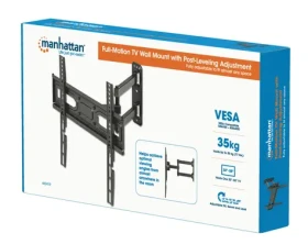 Manhattan nástěnný TV držák FullMotion / natáčecí a výklopný / 32"-55" / nosnost 35 kg / VESA 400×400 (462419)