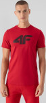 Pánské tričko 4F NOSH4-TSM353 červené Červená