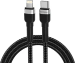 Wozinsky USB-C - Lightning černá / Datový a nabíjecí kabel / 2m (5907769308765)