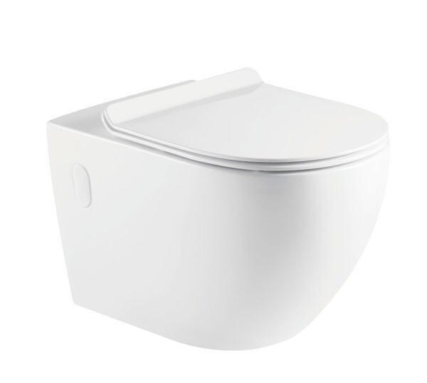 OLSEN SPA - Závěsné WC ARCO II. RIMLESS se SLIM sedátkem Soft-close OLKLT2141ER