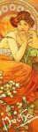 Záložka Alfons Mucha Topas