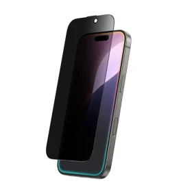 AmazingThing Radix Privacy Glass / Ochranné sklo / Apple iPhone 16 Plus / Privátní filtr / Tvrzené