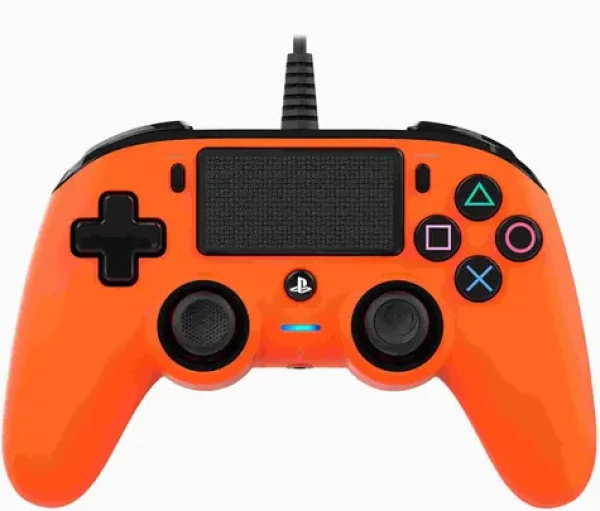 Nacon Wired Compact Controller oranžová / ovladač pro PlayStation 4 (ps4hwnaconwccorange)