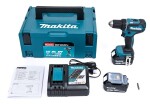 Makita DDF485RFJ / Aku bezuhlíkový šroubovák / Li-ion / 18V / 2x 3.0Ah / systainer / doprodej (DDF485RFJ)