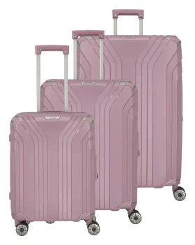 Travelite Elvaa 4w S,M,L Rosé S: 41 l / M: 72/77 l / L: 102 L TRAVELITE-76340-13