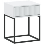 FRONTI Noční stolek CADRO 1S 40 NR1 - bílý