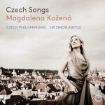 CD Magdalena Kožená - Czech Songs (Czech Philharmonic / Simon Rattle)