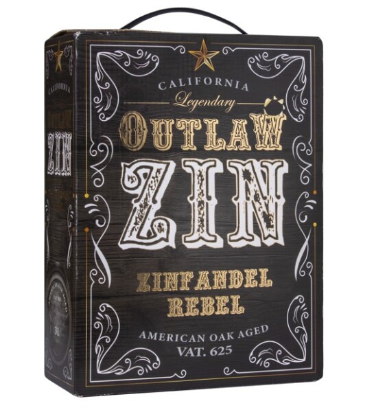 Zinfandel Rebel Outlaw Bag, 14%, 3L (kazeta)