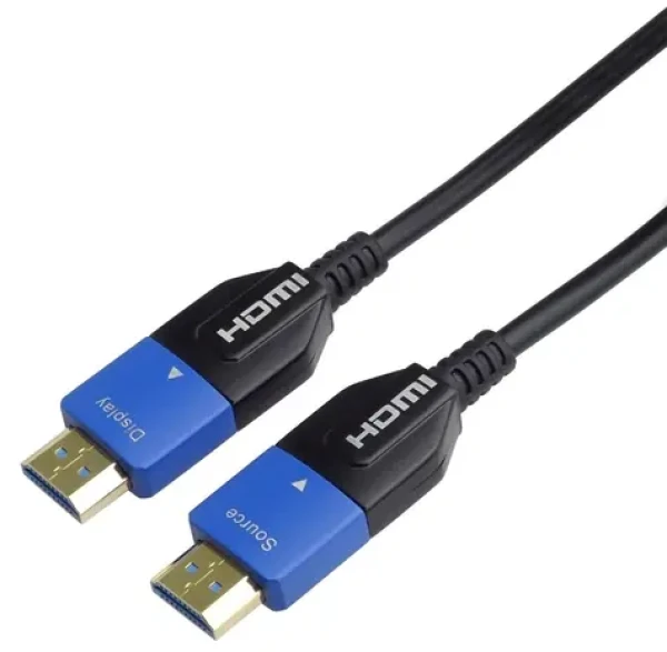 PremiumCord Ultra HDMI 2.1 High Speed 15m / Kabel HDMI / optický / 8K 60Hz / 4K 120Hz / 48 Gb/s / zlacené konektory (kphdm21m15)