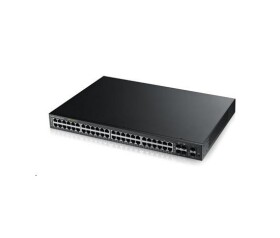 Zyxel GS1920-48HPV2 52-port Gigabit WebManaged PoE Switch, 48x gigabit RJ45, 4x gigabit RJ45/SFP, 2x SFP, 375W pro PoE EDF_311693
