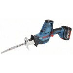 BOSCH GSA 18V-LI C / aku pila ocaska / 18V / Zdvih 21mm / až 3050 zd.z.min. / bez baterie a nabíječky / L-BOXX (06016A5002)