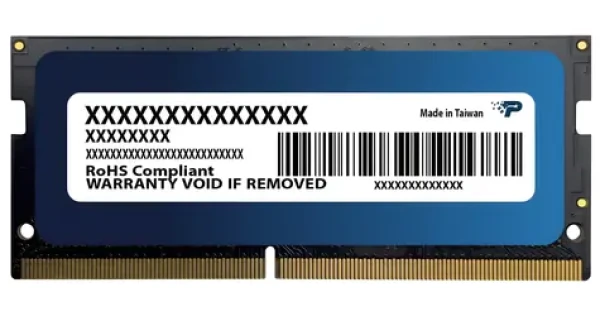 Patriot Core Series 8GB / Operační paměť / SO-DIMM / DDR5 / 5600 MT/s / CL46 / 1,1V (PSC58G56041HS)