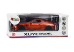 Mamido Sportovní kovové auto s třecím pohonem a otevíracími prvky 1:24 oranžové