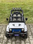 Mamido Elektrické autíčko Jeep Raptor 4x4 bílé