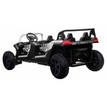 Mamido Elektrické autíčko Buggy ATV RACING UTV2000 čtyřmístné bílé