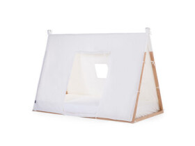 Childhome Textilní potah Tipi White na rám postele stan 70x140cm (TIPC70W)