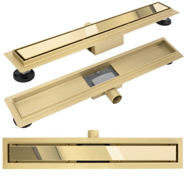 REA - Odtokový žlab Neox Gold 50 REA-G2560