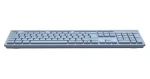 CANYON HKB-W01 modrá / Bezdrátová klávesnice / 104 kláves / tichá / štíhlá / SK/CZ layout (CNS-HKBW01BL-CS)
