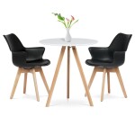 Jídelní stůl 70x70cm, mdf DT-320 WT