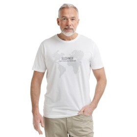Bushman Pánské tričko Yatto, bílé XXXXL