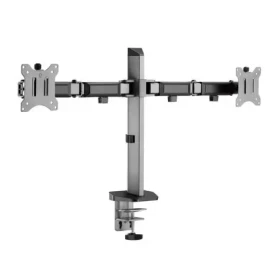 White Shark GMS-3205 AMENHOTEP II držák pro 2 monitory do 32" šedá / standardy VESA 75x75 100x100 / nosnost 9kg (AMENHOTEP-II)