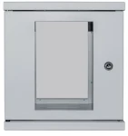 Intellinet Nástěnný rozvaděč 10" šedý, smontovaný / Rozvaděč / 6U / 300x300 mm / nosnost 60 kg (711708)